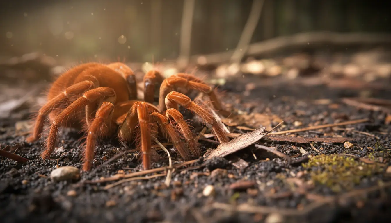 30 cm d’envergure, 170 g : la mygale géante d’Amazonie craint même les lézards